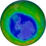 Antarctic Ozone 2001-08-30